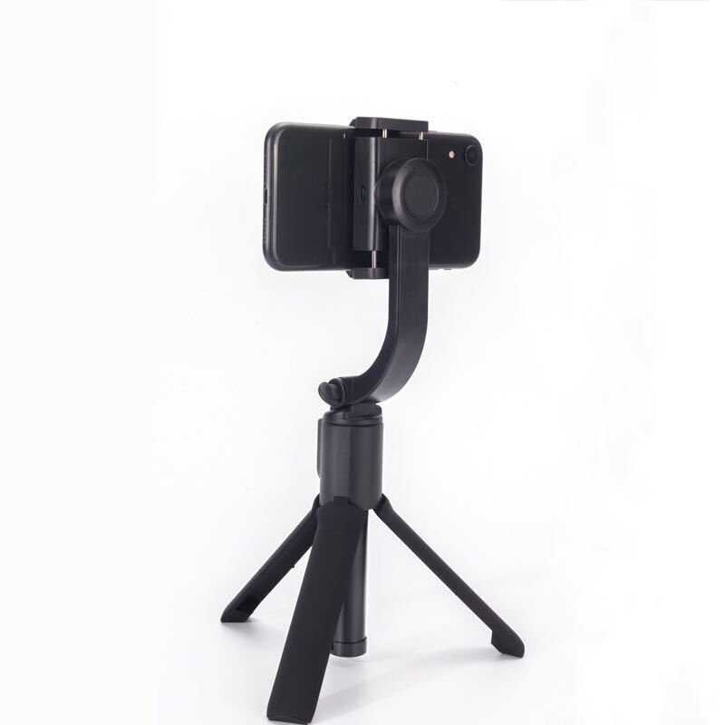 Newest Handheld Gimbal Portable Stabilizer For All Smartphones Intelligent anti-shake Video shooting gyroscope selfie stick: Black