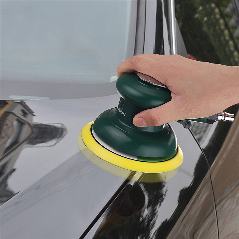 5'''' Air Palm Orbital Sander Random Hand Sanding Pneumatic Round Car Auto Kits