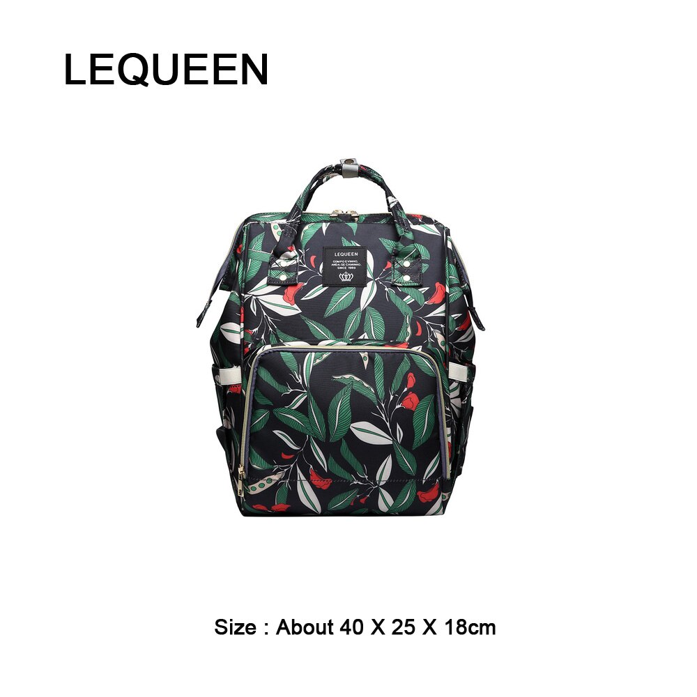 LEQUEEN Diaper Bag Mummy Maternity Nappy Bag Large Capacity Baby Bag for Mo Travel Backpack Desinger bolsa maternid sac bebe