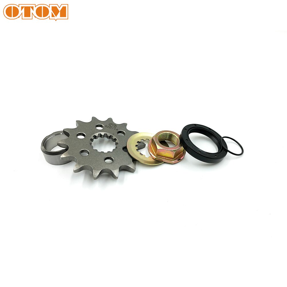OTOM-retenedor de piñón pequeño completo para motocicleta, Kit de sello de aceite para KAWASAKI, KLX300, LONCIN, VOGE300