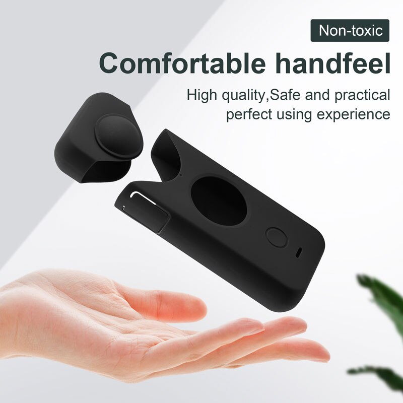 Insta360 jeden x2 futerał silikonowy miękkie etui muszla pyłoszczelna osłona obiektywu rękaw ochronny robić Insta360 jeden x2 akcesoria robić aparatu