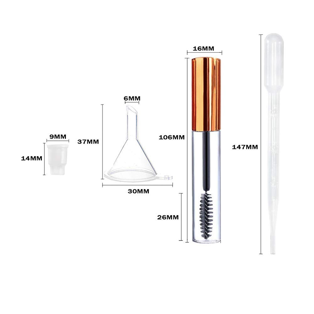 50 Stuks 3ml Plastic Transfer Pipetten - Wegwerp Oogdruppelaars voor Essentiële Oliën, Mascara Tubes, Mini Make-up Tools