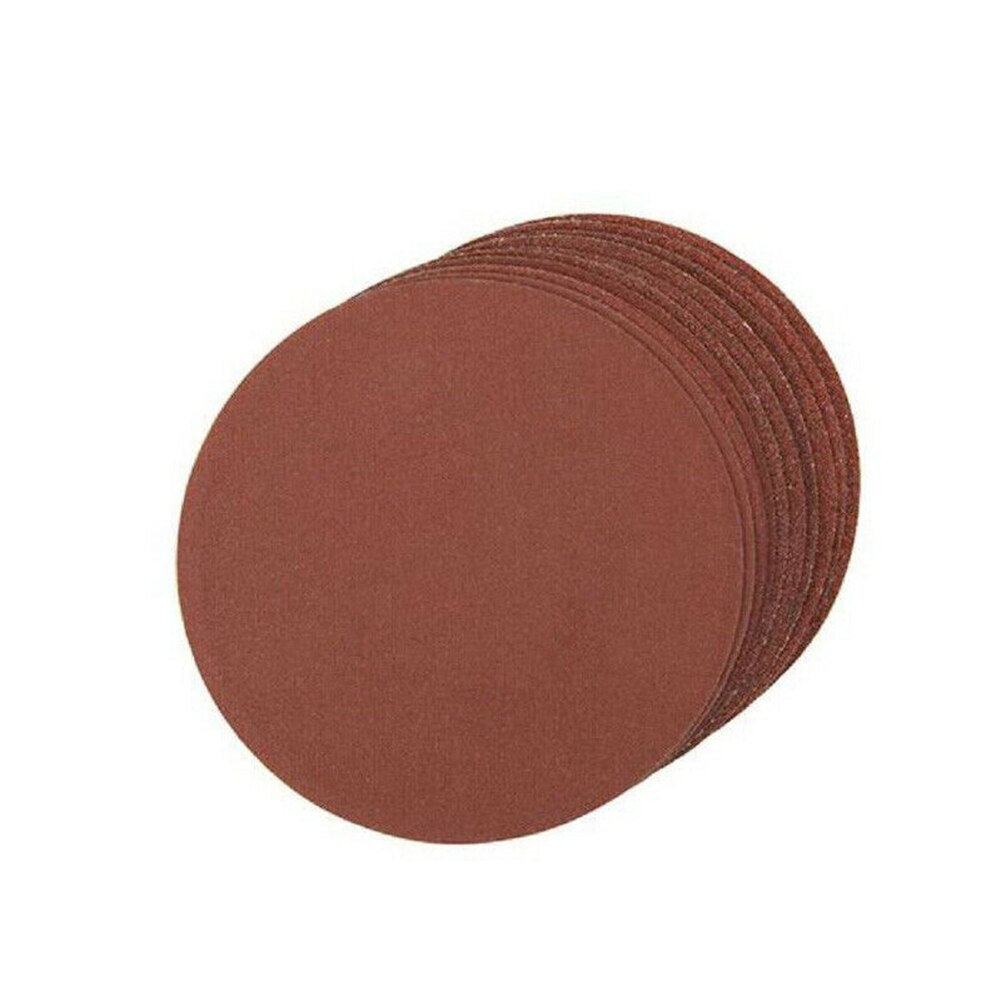 10Pcs 125mm Sanding Disc Set Hook And Loop 1000grit Sand Paper Polishing Pads With Backing Pad M14 Drill Adapter