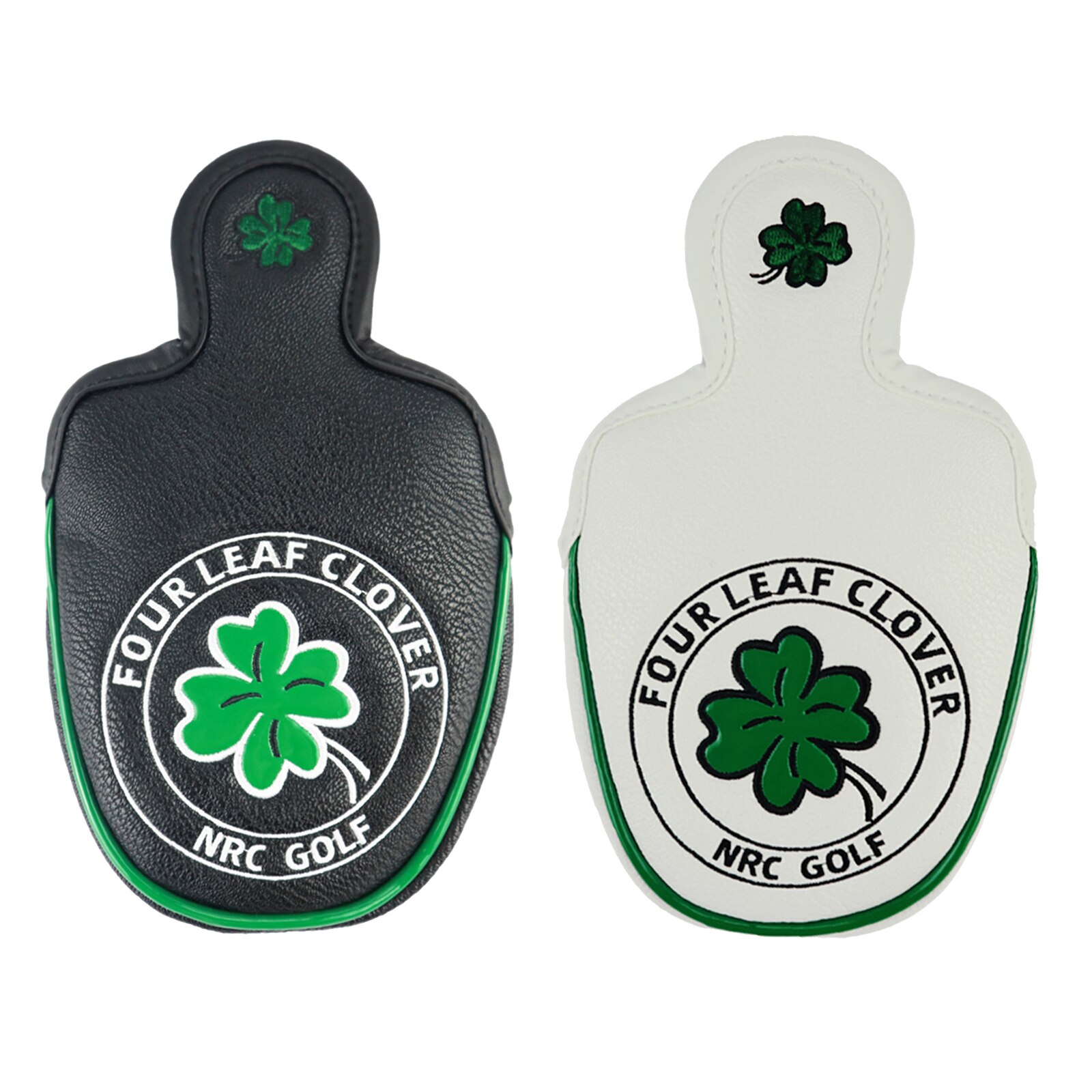 Golf Mallet Putter Cover Center Shaft Putter Head Cover with Magnet Closure