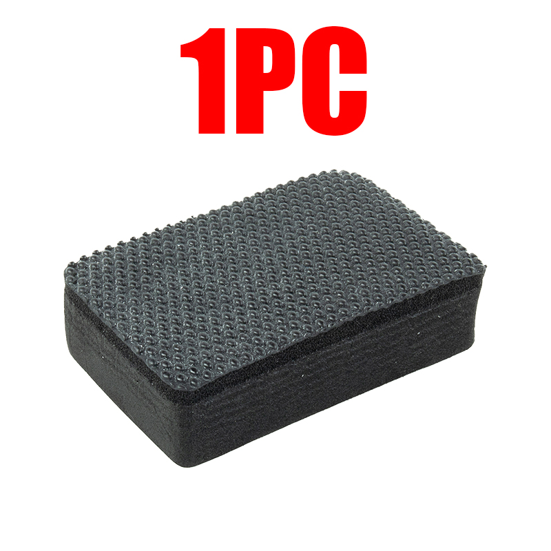 Auto Reinigung Wachs Politur Pad Wasch schlamm Auto Tonne Bar Pad Schwamm Block Reinigung Radiergummi Werkzeuge schwarz Auto Schwamm Auto pflege: verrotten