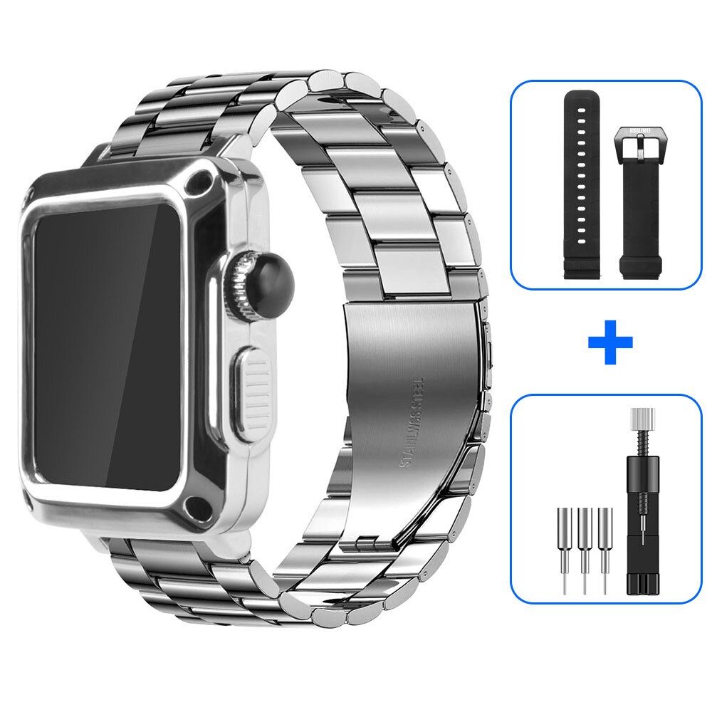 Carcasa de Metal correa para Apple watch Series – Grandado