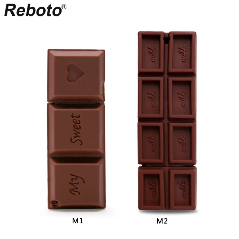 Mijn Zoete Chocolade Cartoon Pen Drive 16 Gb 64 Gb 32 Gb Usb Flash Drive 4 Gb 8 Gb Flash geheugen Pendrive Stick Memory Stick Creatieve