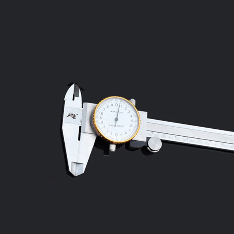 High Precision Shockproof Caliper With Watch Stainless Steel Material 150/200/300mm Industrial Grade Dial Calipers: 150mm