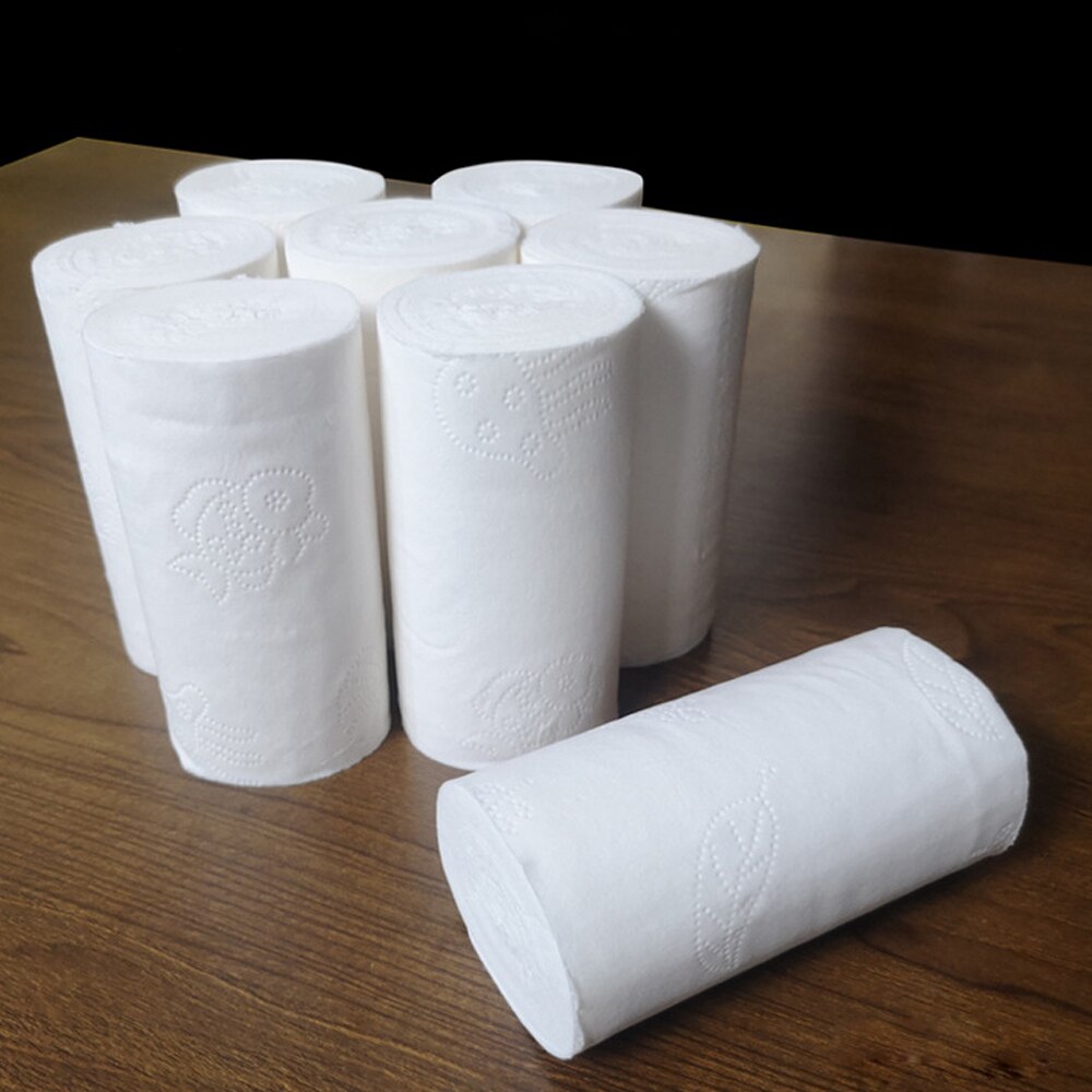 10 Pack Bath Paper 4Ply Home Toilets Roll Paper Toilet Paper White Toilet Paper Toilet Roll Tissue Roll Paper Towels Tissue