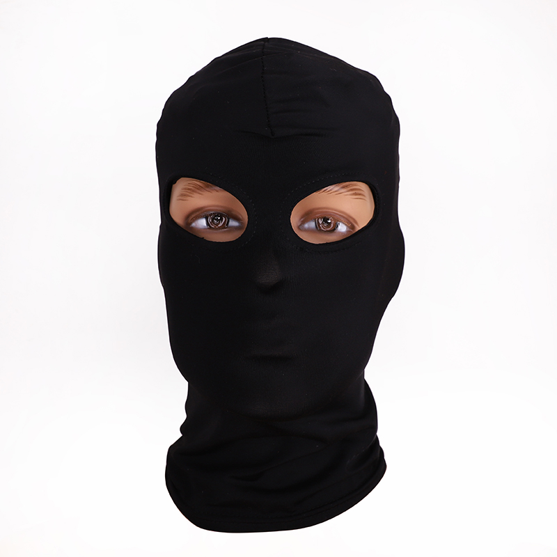 Cycling Cap With Acrylic Double Layer Knitted Face Mask Balaclava Hat Ski Army Stocking Winter Cap Beanie Hood