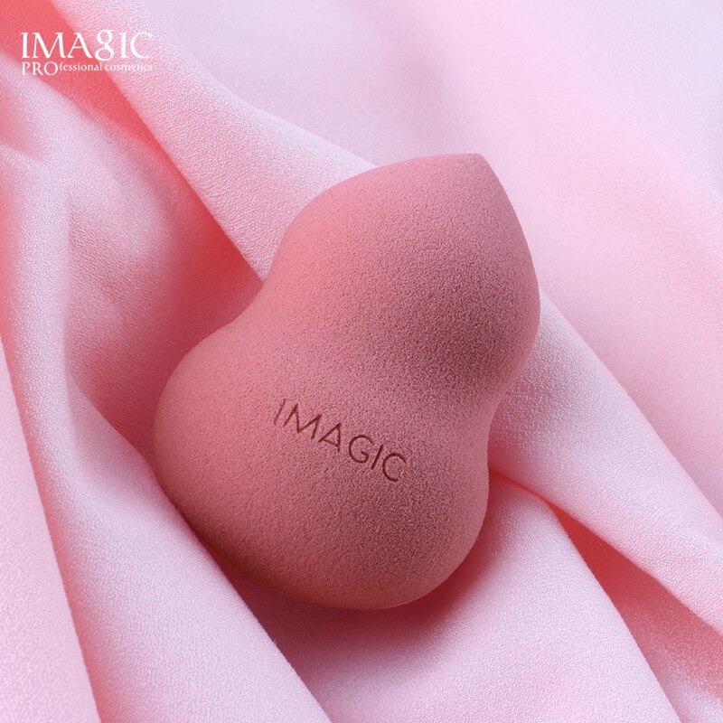 IMAGIC-esponja para base de maquillaje, maquillaje, cosmética, esponja en polvo, belleza suave, cosmética