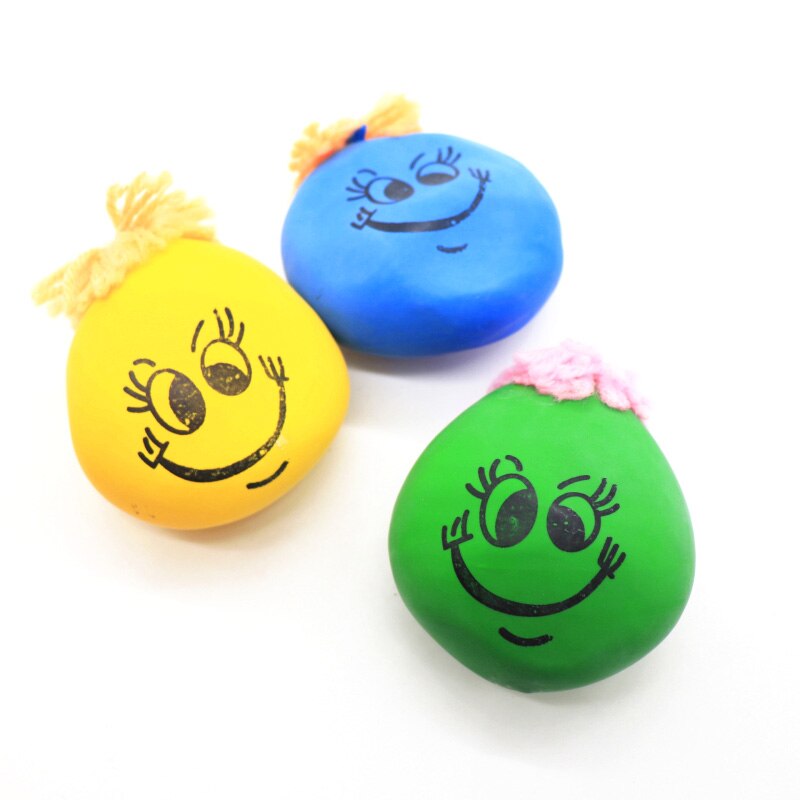 1pc kreskówka szczypta piłkę, aby zmienić twarz piłka dekompresja anty stres ulga miękka gniotka zabawki robić ściskania prezent dla dorosłych