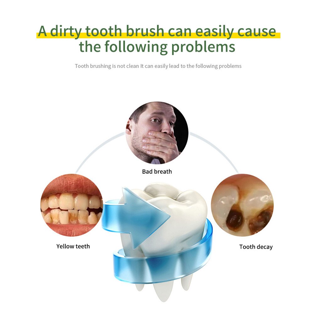 360 graden automatische sonische elektrische tandenborstel siliconen ultrasone elektronische tandenborstel usb oplaadbare 4 -standen tandenreiniger