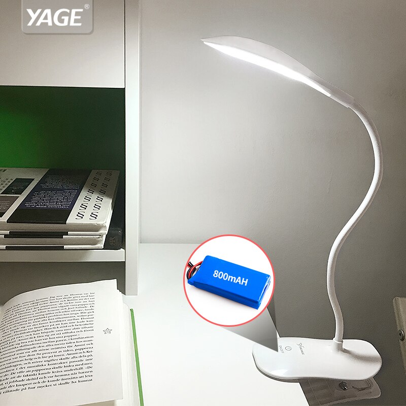 3W 14 stücke LED Auge Schützen Klemme Clip Licht Tisch Lampe Stufenlos Dimmbar Biegsamen USB angetrieben berühren Sensor Kontrolle LED Schreibtisch Lampe