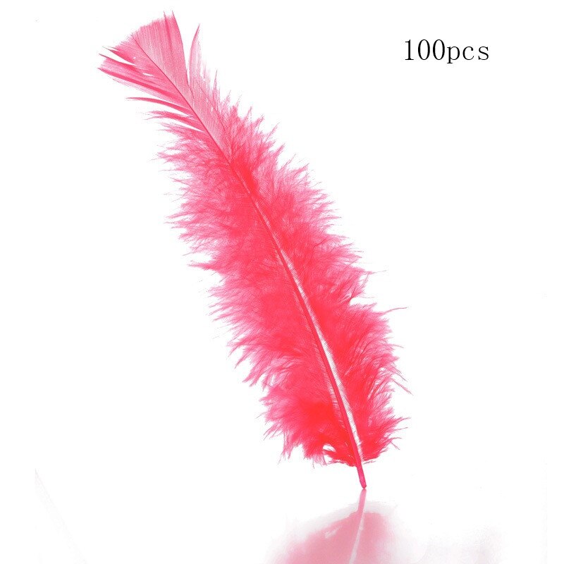 Przezroczyste świąteczne drzewo dekoracyjne kulki Diy urok otwarte plastikowe ozdoby cacko prezenty pudełeczko prezentowe domowe rękodzieło dekoracyjne: 100pcs Red feather
