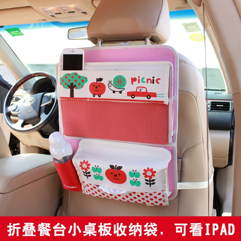 Leuke Auto Achterbank Opbergtas Opknoping Netten Pocket Trunk Bag Organizer Auto Opbergen Opruimen Interieur Accessoires Benodigdheden