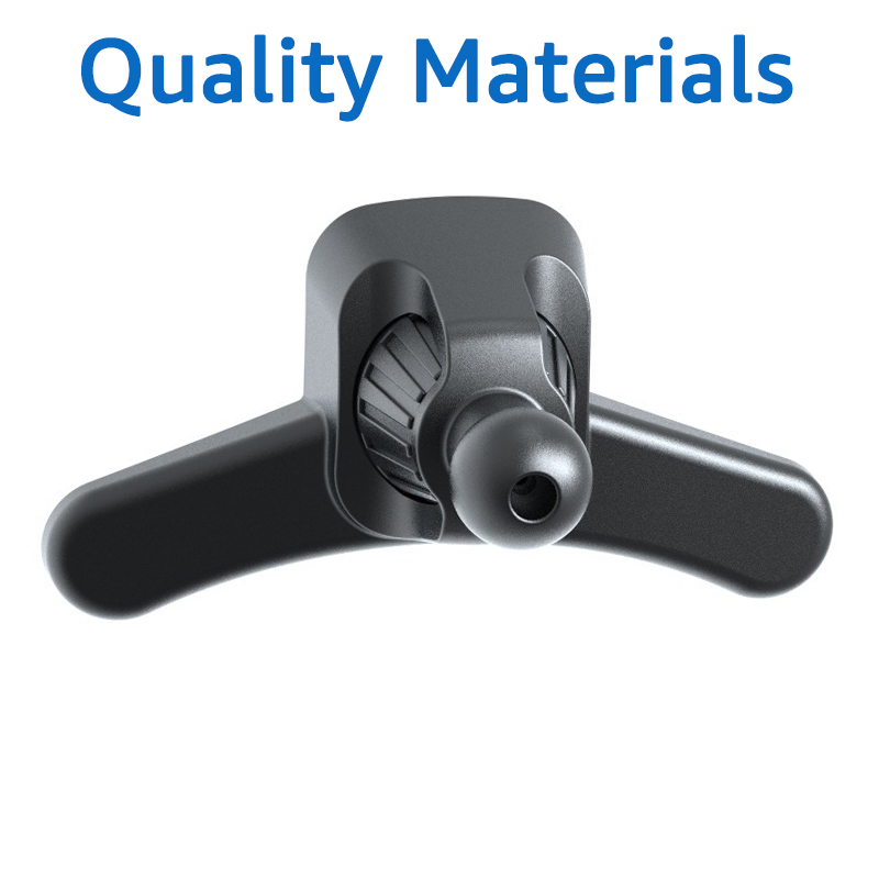 Universal 17mm Ball Head for Car Air Vent Phone Holder Clips 360 Degree Rotation Car Air Outlet Hook Clamp for Phone Mount Stand