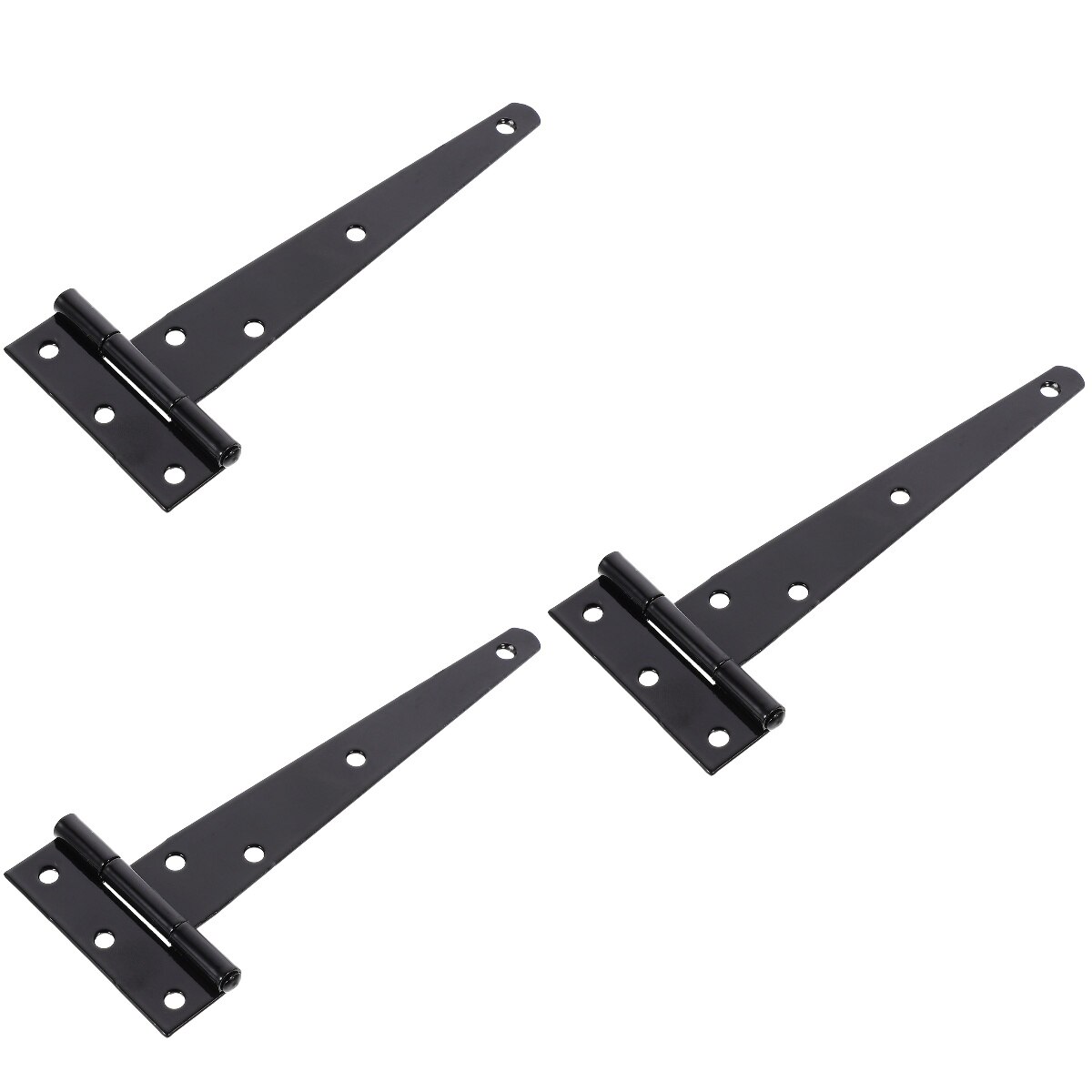 3 pcs Door Hinge Low-carbon Steel Light Hinge Gate Strap Hinge: Default Title