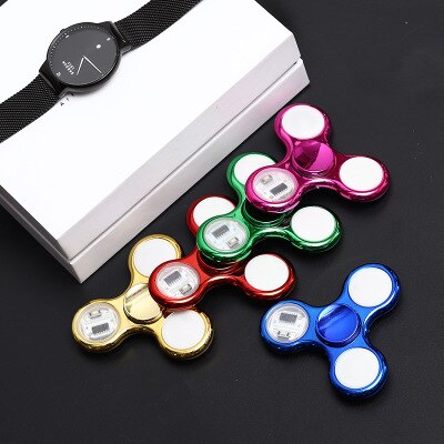 Gyroscope coloré 18 changements | Anti-Stress, musique, Gyroscope à main, Spinner à main, lumières de nouveauté pour jouets d'enfants