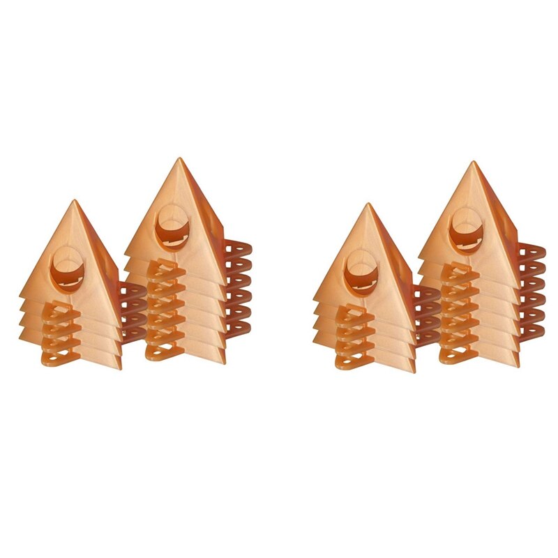 Verf Stand Cone Canvas En Kastdeur Risers Ondersteuning Stands Schilderen Driehoeken Verf Gieten Levert: Goud