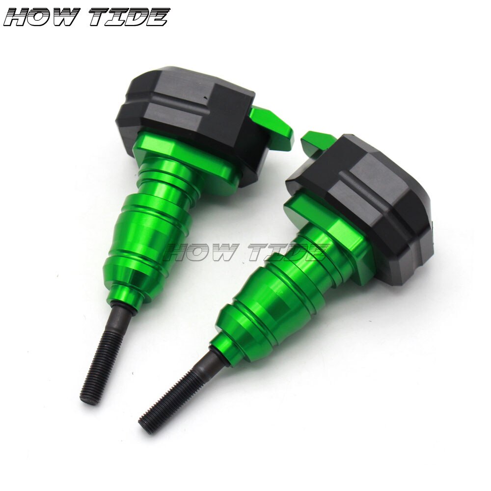 For YAMAHA MT-09 MT09 Motorcycle Falling Protection Frame Slider Fairing Guard Anti Crash Pad Protector: green