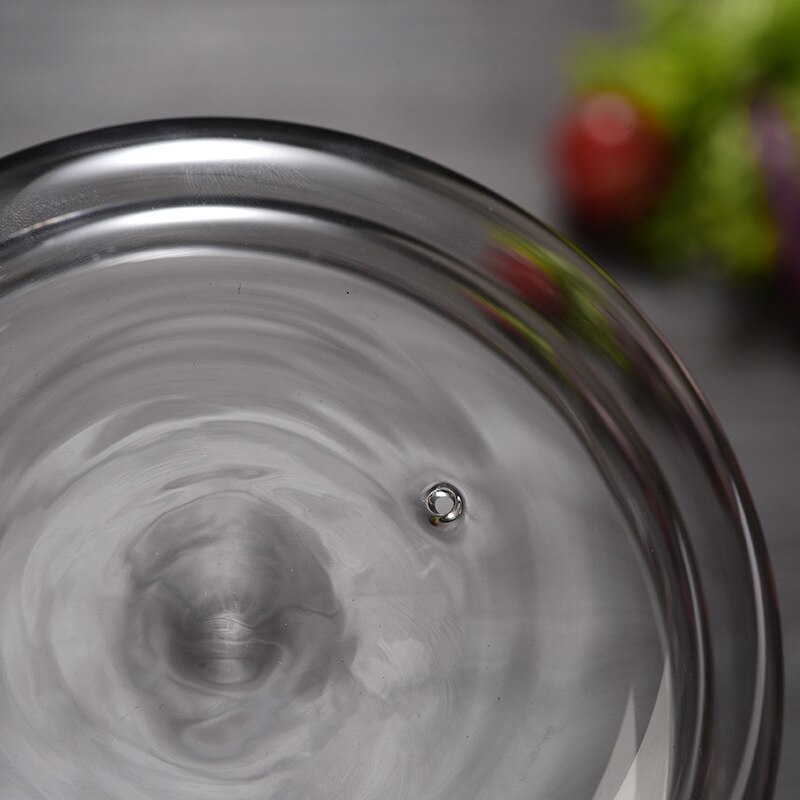 Multifunctionele Keuken Dubbele Wand Hittebestendige Kom Huishouden Transparante Fruit Slakom Clear Glas Servies Multi Size