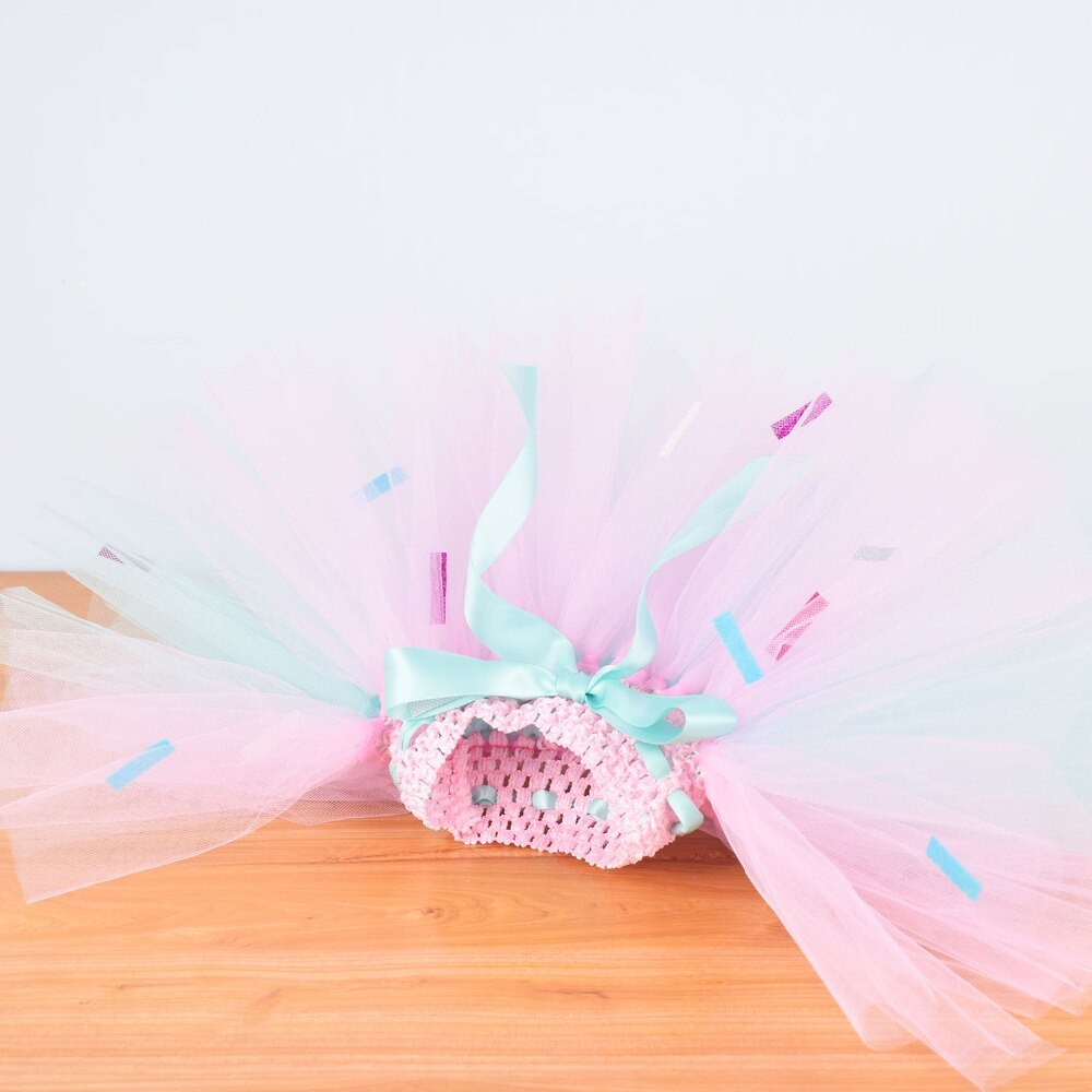 Roze Snoep Donuts Meisje Sprinkles Tutu Rok Baby 1st Verjaardag Party Kostuum Kinderen Dans Rok Baby Peuter Tulle Rok