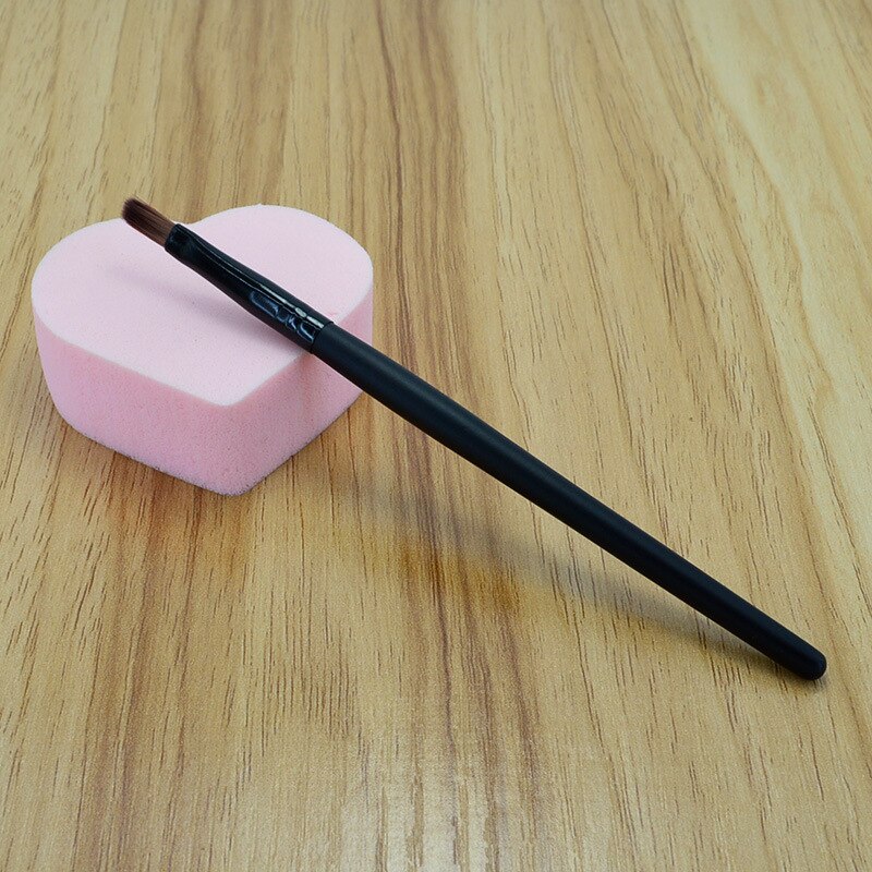 1 stk læbe børste makeup legetøj børn pige makeup blød børste legetøj sæt børste skygge skønhed kosmetik: Blå