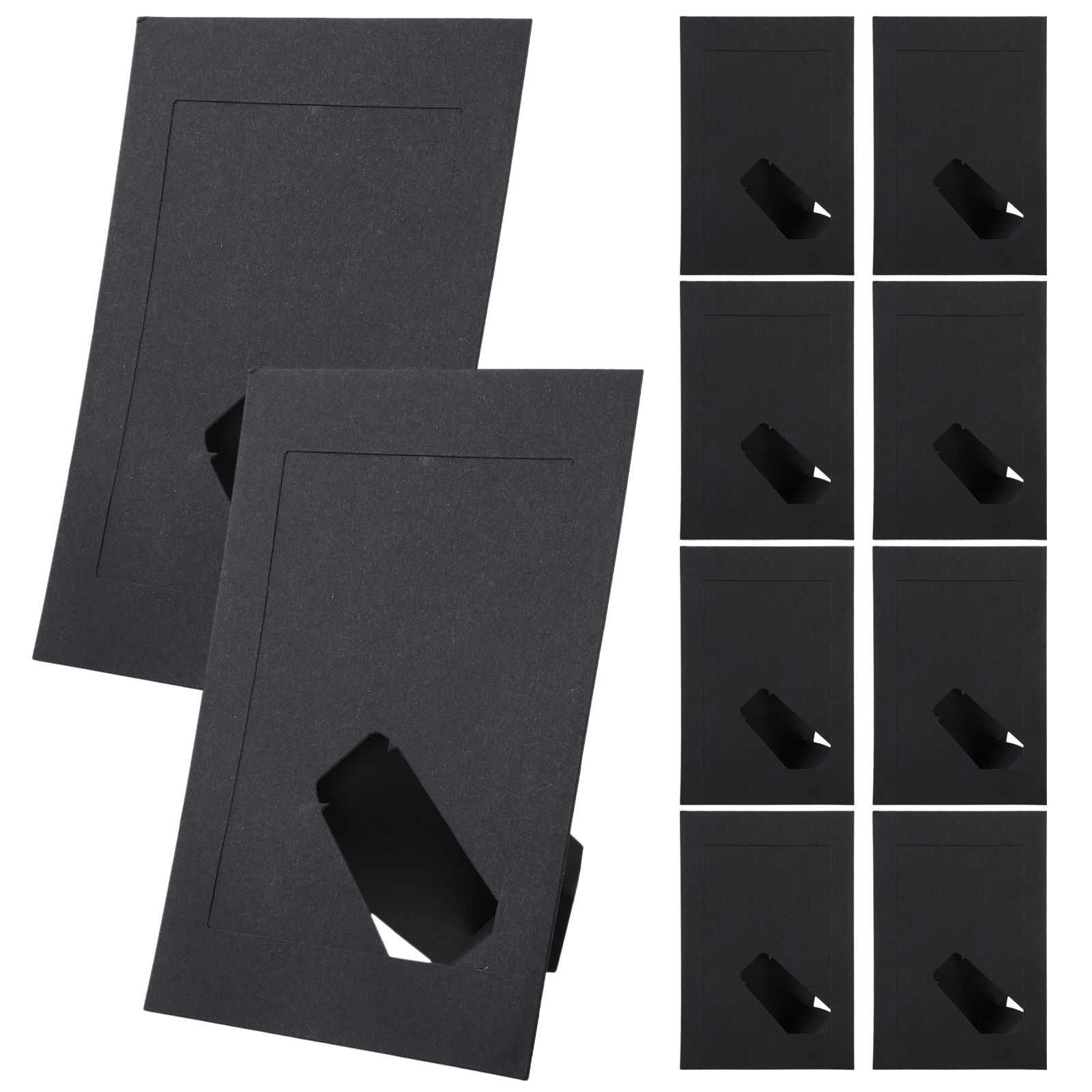 10 Pcs Diy Picture Frame Photo Frames Blank Paper Home Decor Tabletop Display Frames Bedroom Living Room