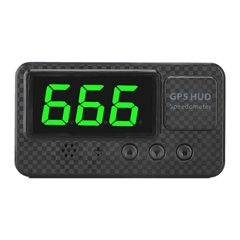 3 tommer bil digital gps speeeter head up display med hastighedsalarm træthedsalarm til køretøj lastbil motorcykel suv