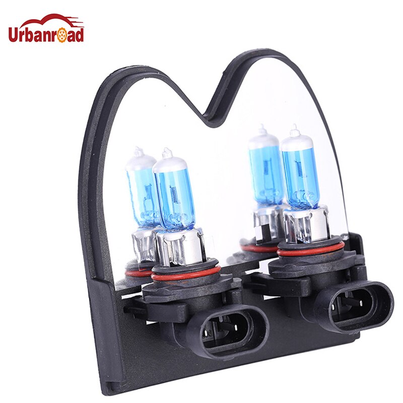 Urbanroad 2pcs Headlight 9006 HB4 Head Light Halogen Car bulb lamp Super White 12V 55W 6000K Parking for ford Car Styling