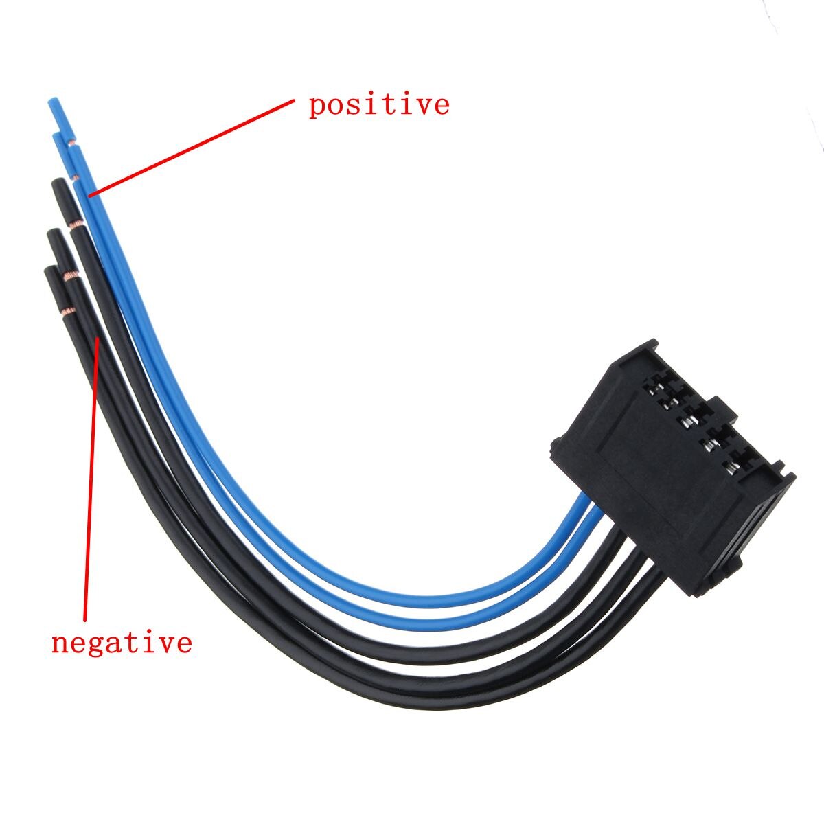 1Pcs Auto Heater Blower Motor Weerstand Kabelboom Harness Connector Voor Peugeot 206 307 206CC 307SW Voor Citroen 1998