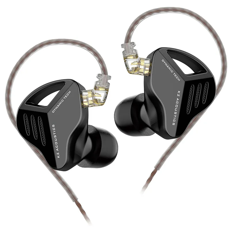 KZ ZVX In-ear Koptelefoon - Hi-Fi Bas - Sport Noise Cancelling - Bedraad Metaal: Wit