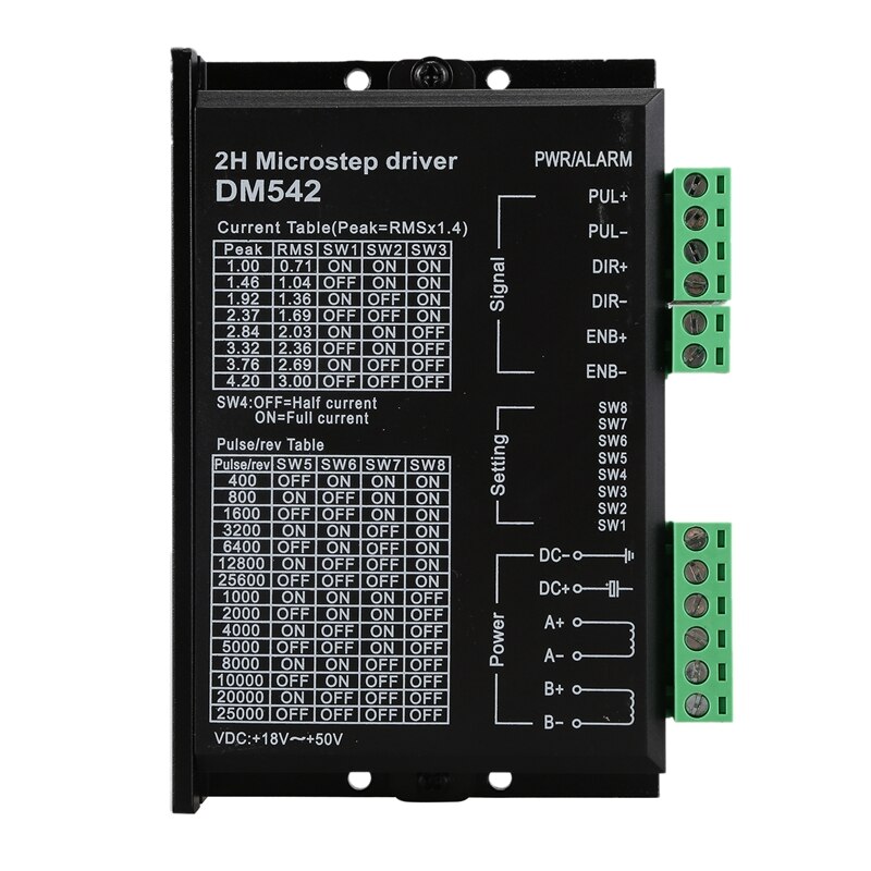57 Stepper Motor Driver Dm542 Current 4.2A Instead of M542 Motor Driver
