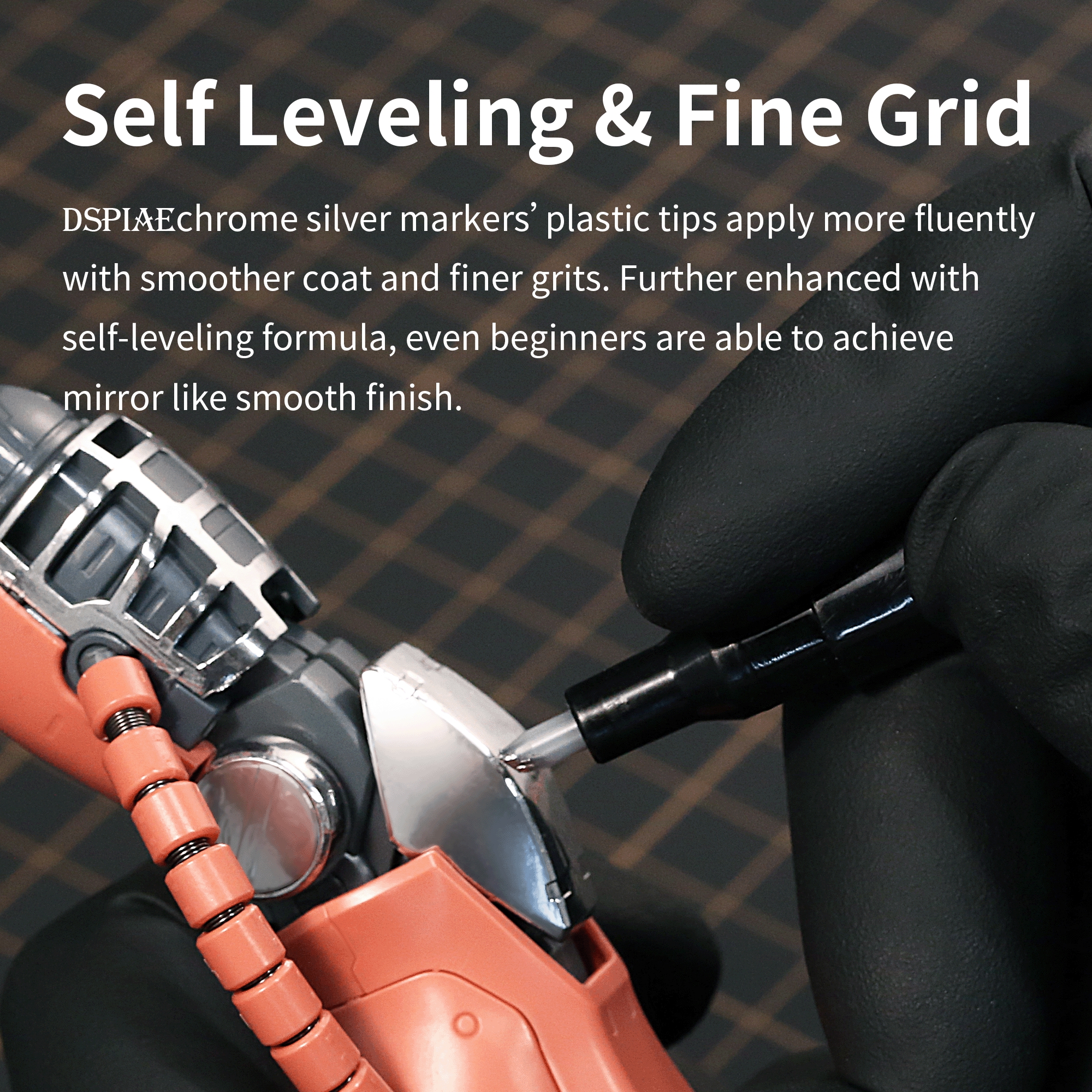 DSPIAE Chrome Silver Markers Thick / Fine / SuperFine