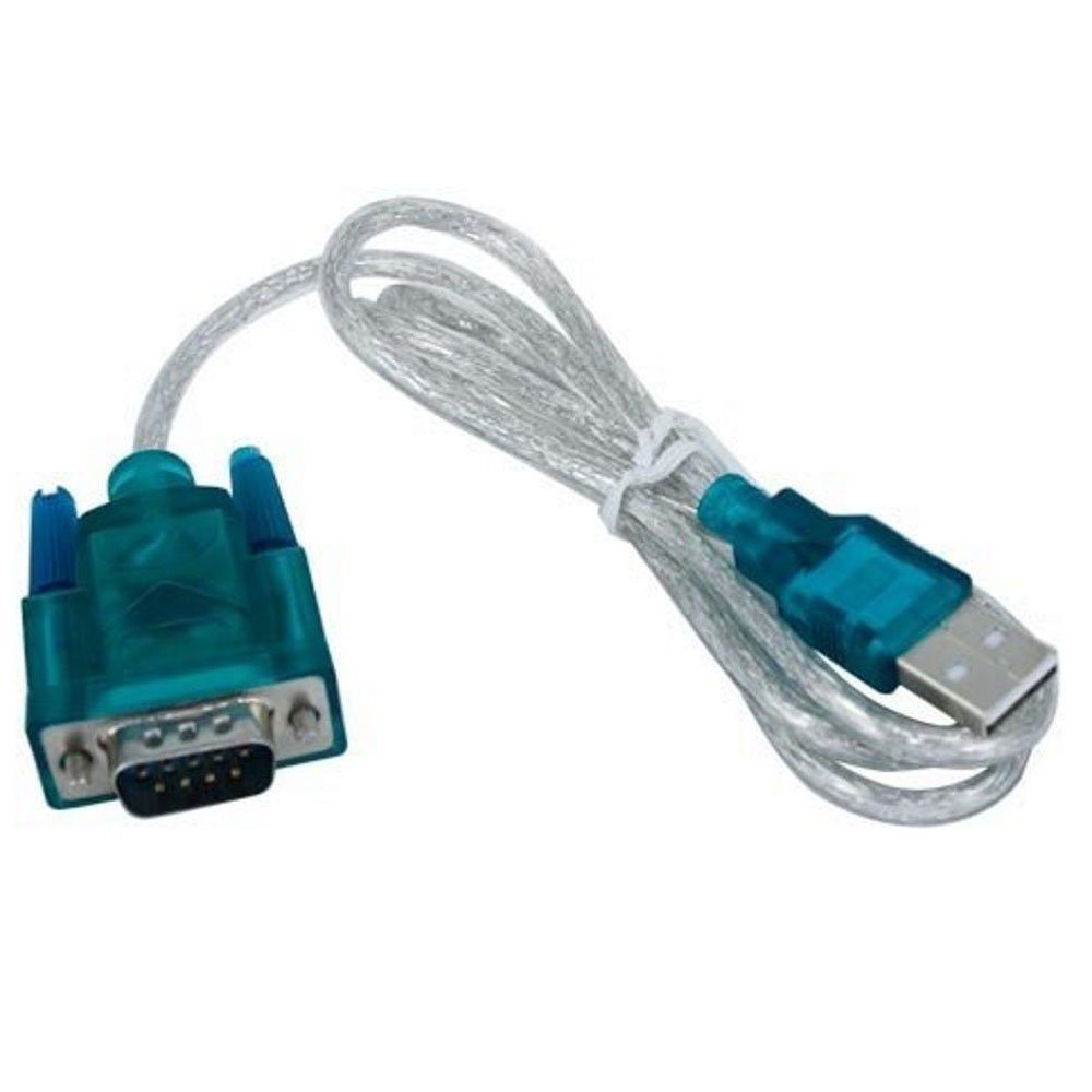 Adaptateur USB 2.0 vers série RS-232 DB9 9 broches, câble convertisseur de , longueur 0.8M, USB vers RS232, prise en charge WIN10