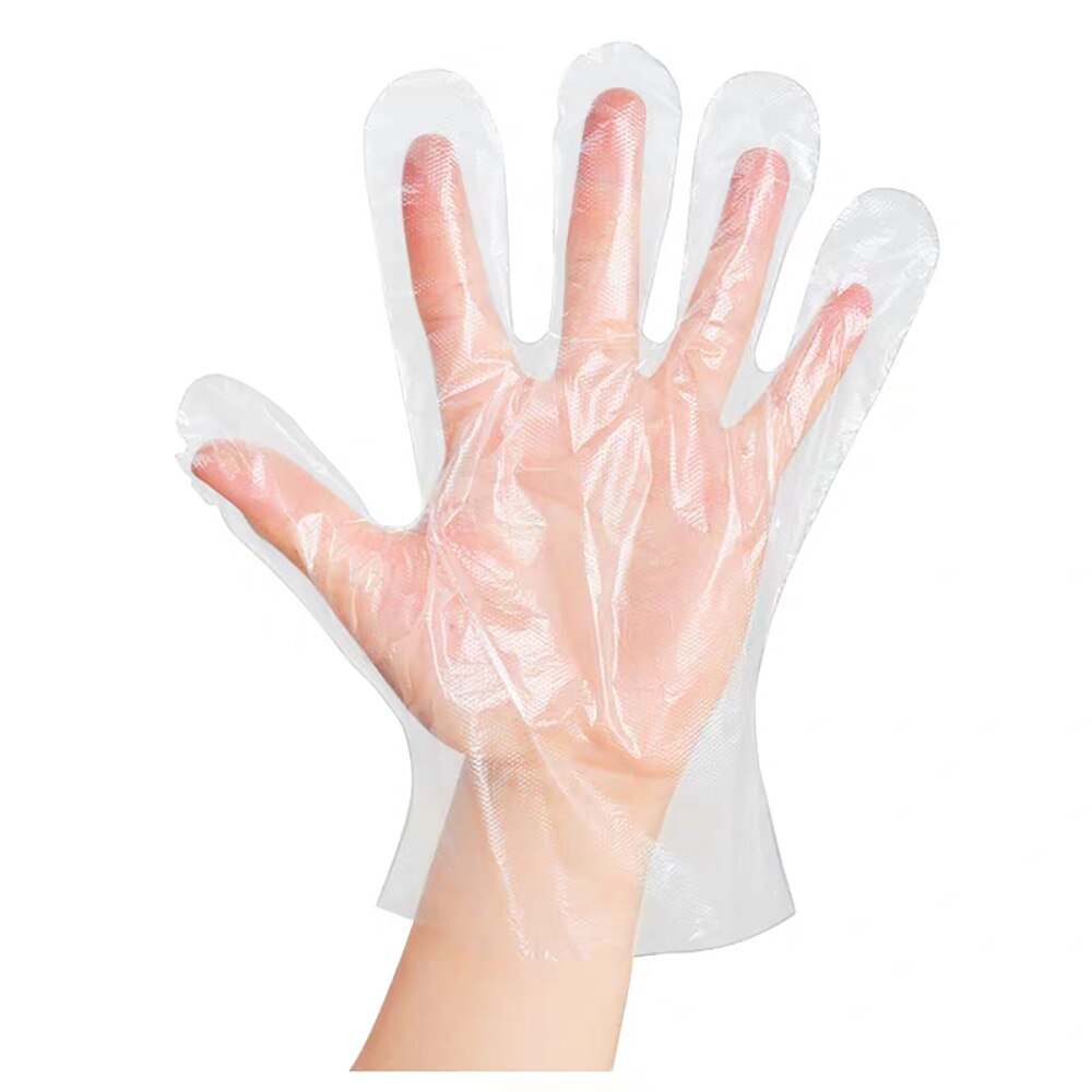 100 Stks/set Voedsel Plastic Handschoenen Wegwerphandschoenen Voor Restaurant Keuken Bbq Milieuvriendelijke Voedsel Handschoenen Fruit Groente Handschoenen: Default Title