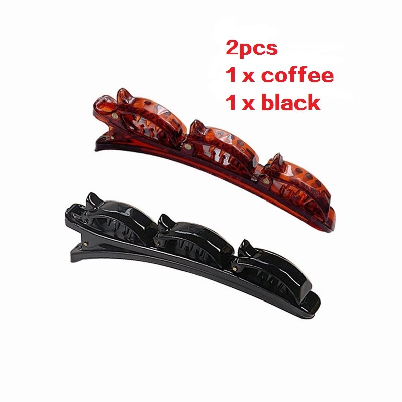 Kerst Ornamenten Hoofdband Dubbele Pony Kapsel Haarspeld Kappers Hoofddeksels Haar Gadgets Kerst Hoofdband Elf Oren Hoorns: 2pcs clip
