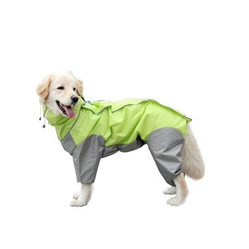 Vêtements imperméables pour chiens moyens et grands | Manteau imperméable pour chien, manteau de pluie pour épissure, salopette pour chien, veste pour Golden Retriever Husky 10E,