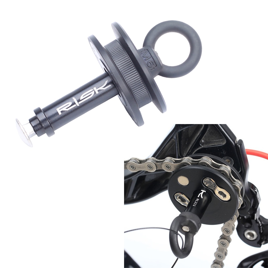 Fahrrad Attrappe Hub Fahrrad Kette Wächter Halfter Durch Achse schnell Freisetzung Hub