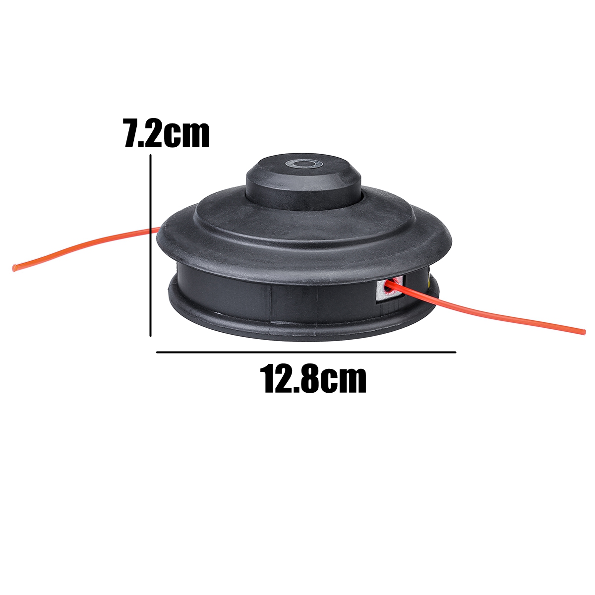 Universal M10 Aluminum Nylon Brush Mower Bump Spool Grass Trimmer 2 Lines Cutter Head Thread Line String Saw Grass Brush Mower