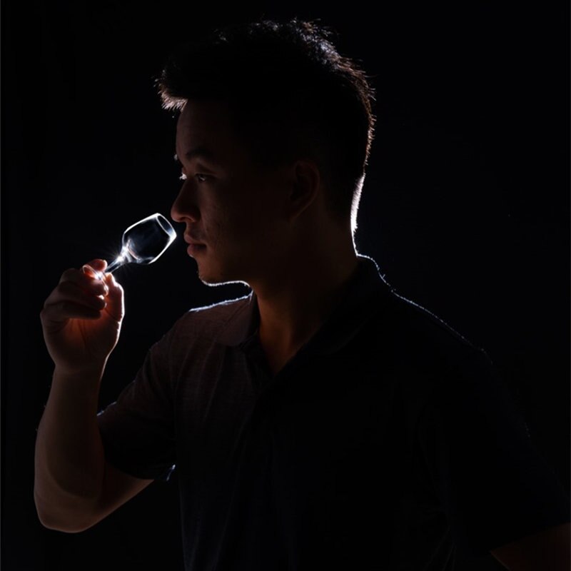 Verre de dégustation de spiritueux et d'alcools de norme internationale, gobelet tulipe, cristal de qualité supérieure, petit ensemble de verres à vin, verres à liqueur