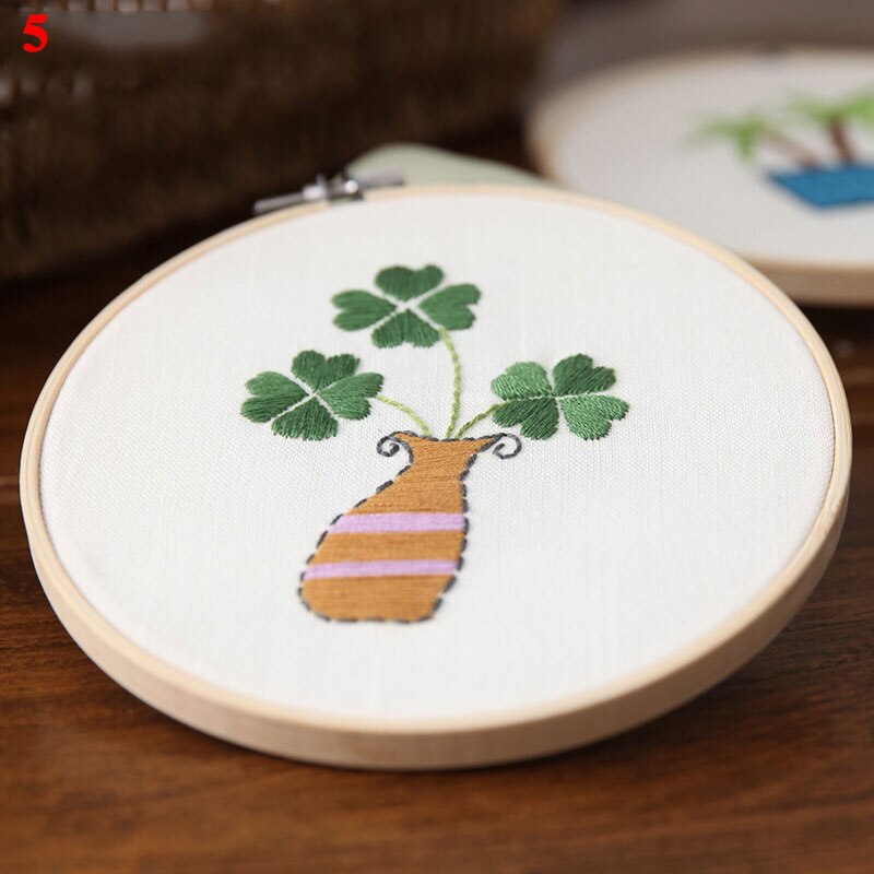 Kits de matériel de broderie, bricolage, poinçon d&#39;aiguille, Kit de broderie artisanale, point de croix, bricolage, tricot, accessoires de couture,: 5