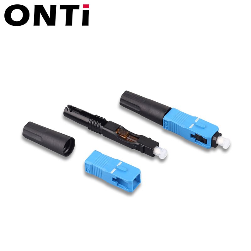 ONTi – connecteur rapide FTTH SC APC, Fiber optique monomode SC UPC, adaptateur rapide, queue droite