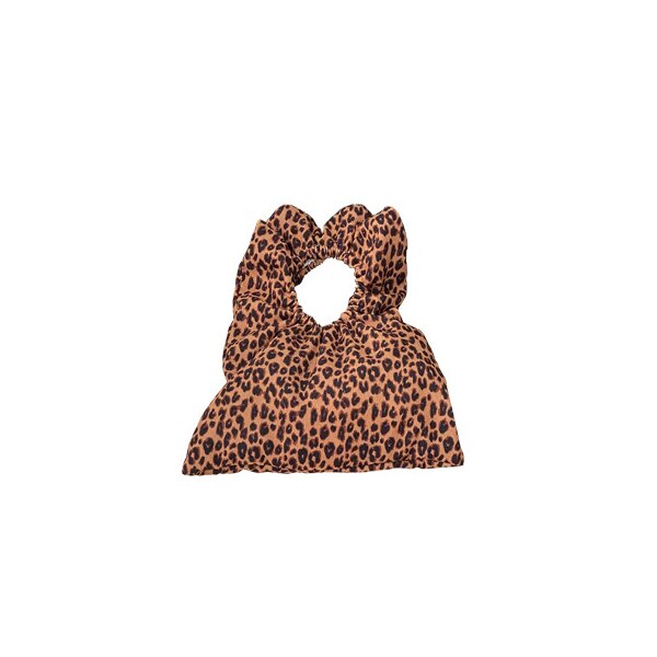 Lotus Leisure Hand Tas Luipaard Print Vrouwelijke Tas Japan En Korea Chic Canvas Tas Kleine Tas: Rood