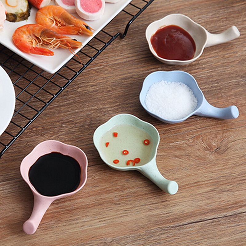 Mini Saus Gerechten Creatieve Leuke Sojasaus Azijn Dipsaus Plaat Snack Schotel Thuis Servies Gadget