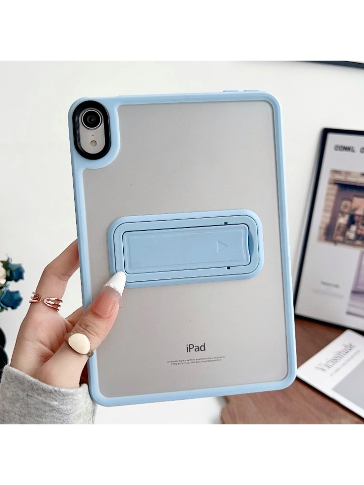 TPU Armor Tablet Case for IPad Mini 7 A17 Pro A2995 A2996 Mini 6 8.3 Inch Cover Stand Back Funda Capa Shockproof Cases: nine / Blue