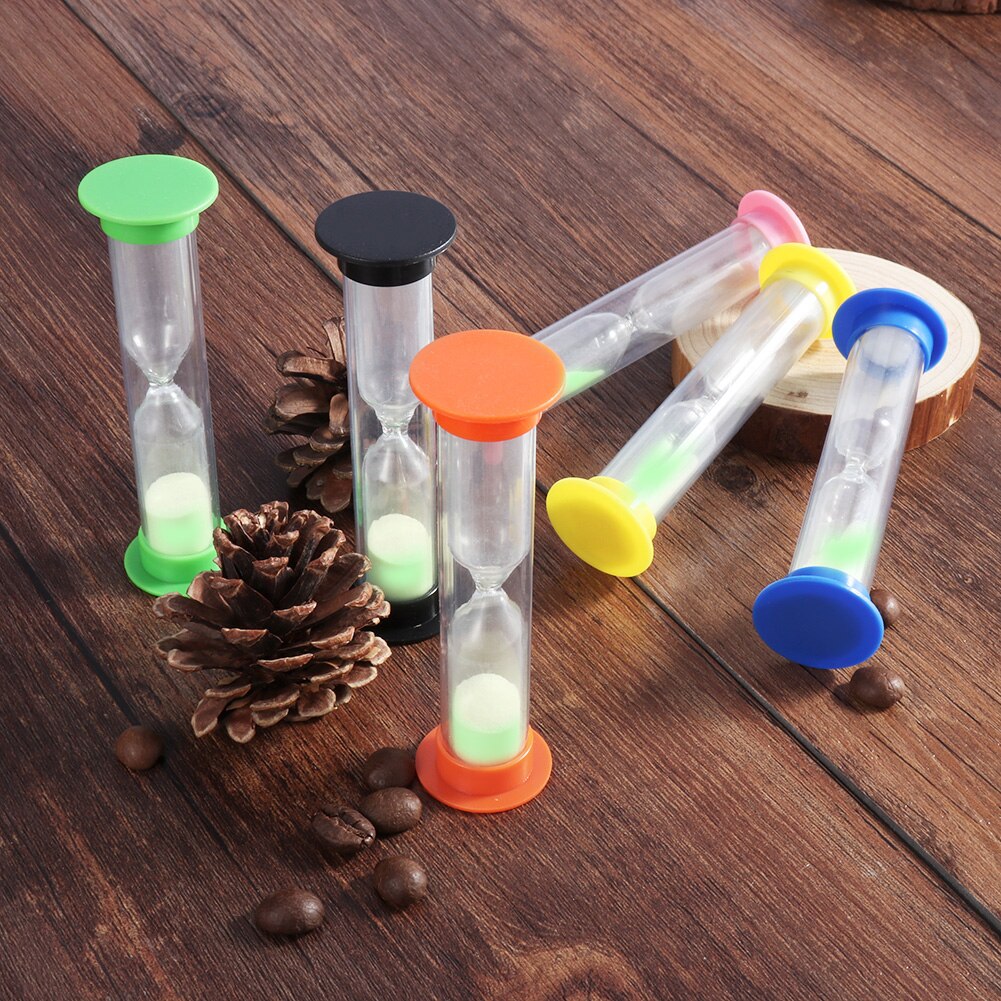 6Pcs 1 Minute Sand Hourglass Timer Desktop Sandglass Clock Sand Timers For Kids
