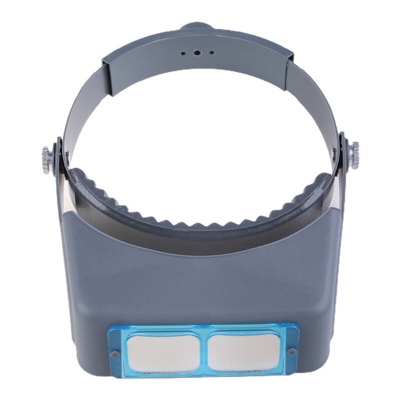 Head-mounted Welding Repair Magnifier Head Band Optivisor Eye Loupe 4 Lens