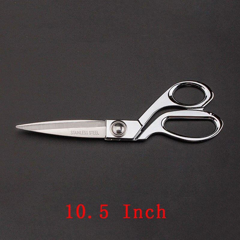 Pulaqi Gold Scissors Sewing Cut Craft Fabric Dressmaking Scissor Upholstery Tool Textile Leather denim Cutter Tailor Shear: 3P-JD009L